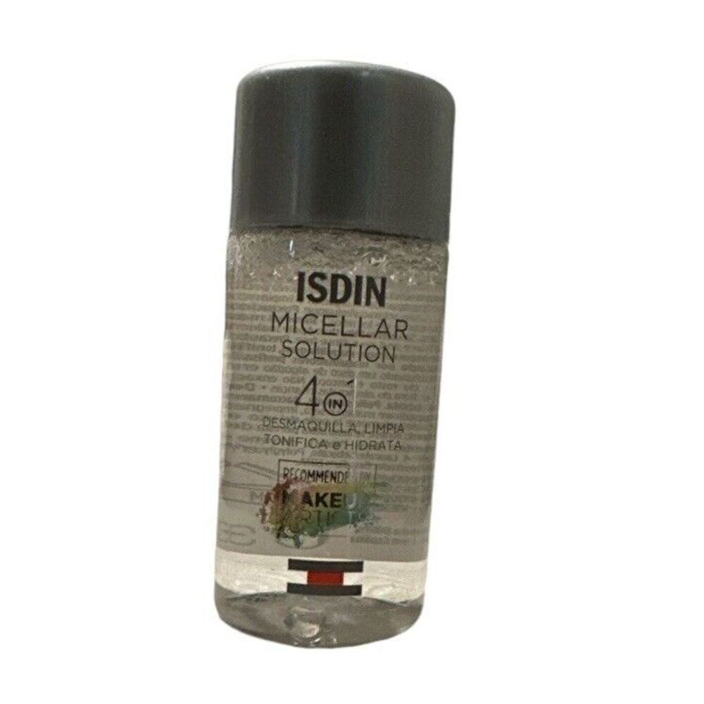 Isdin Micellar Solution 4in1‎ Micellar Water Make up Remover Travel Size 4 pack